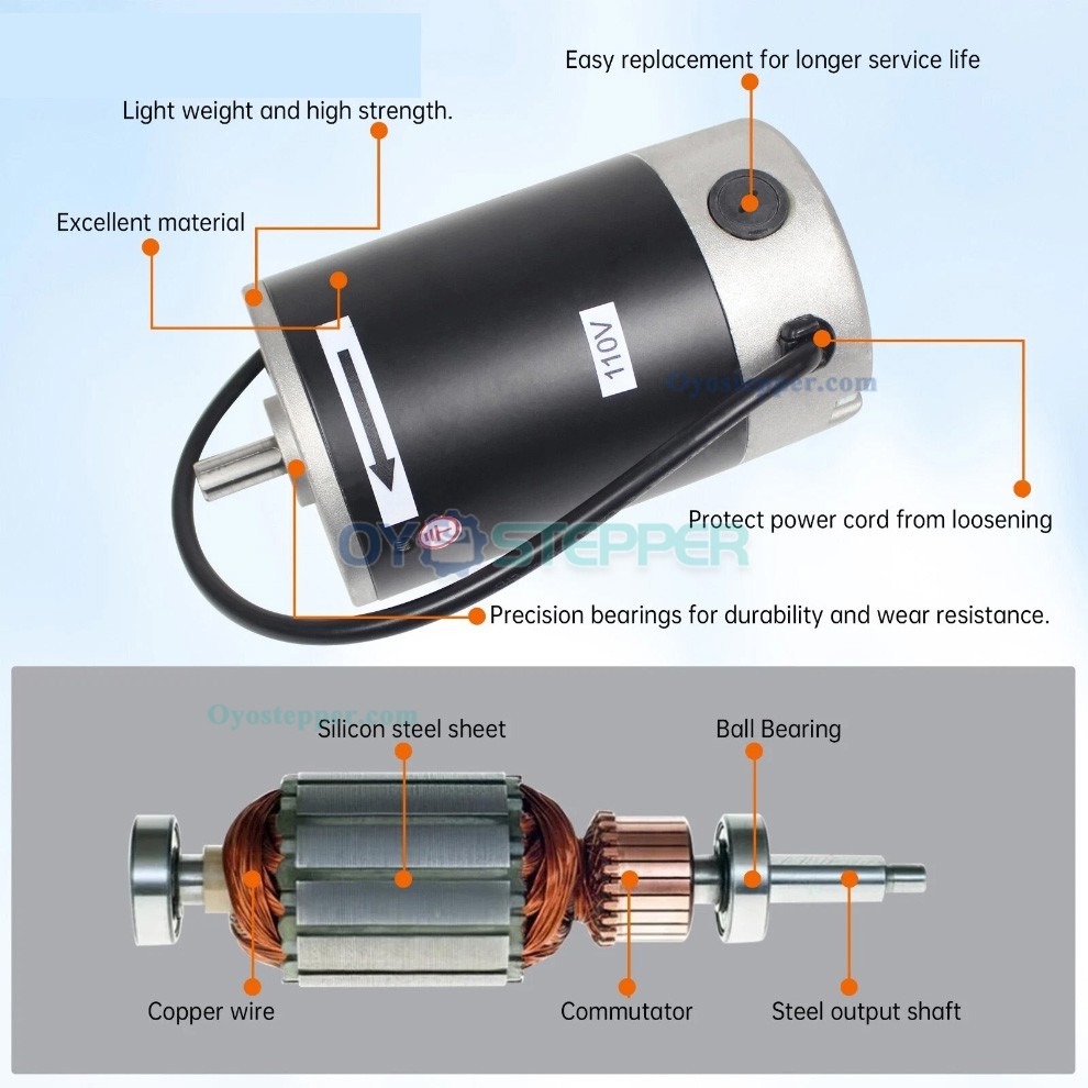 750W / 550W Mini Lathe Motor Kit with CNC Control Board for Mini Lathe CJ0618 CJ18A WM210V